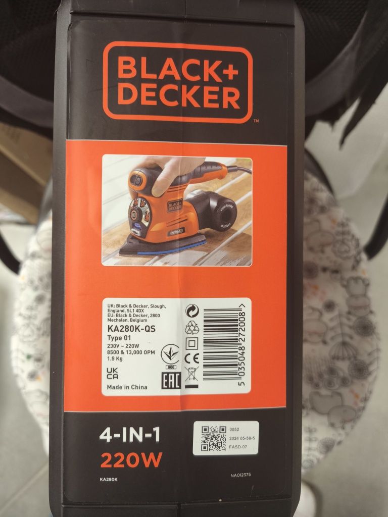 Szlifierka wielofunkcyjna BlackDecker KA280K