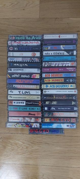 Kasety magnetofonowe polski pank rock