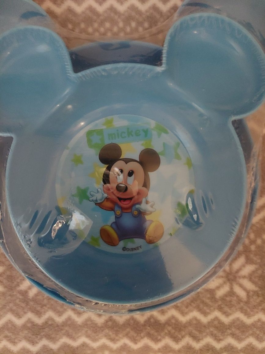 Talerzyk i miseczka Miki Mouse disney