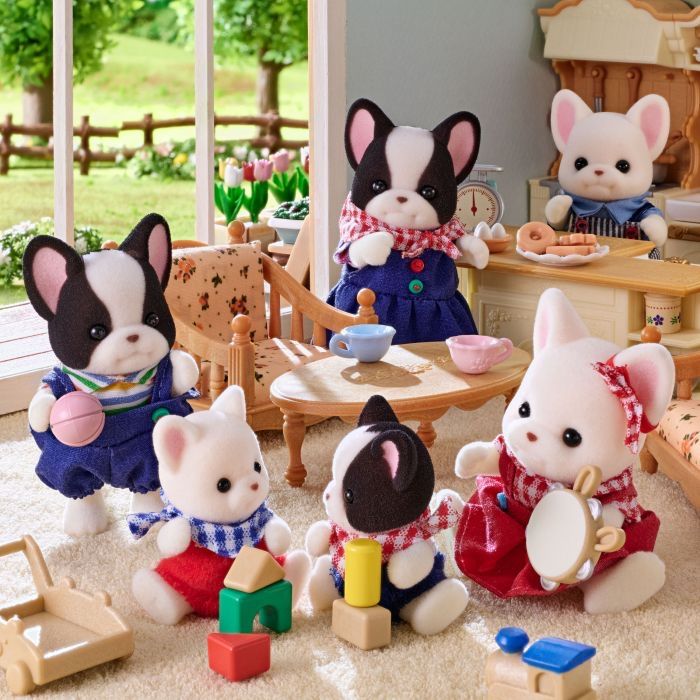 Sylvanian families 2160 French Bulldog Family
