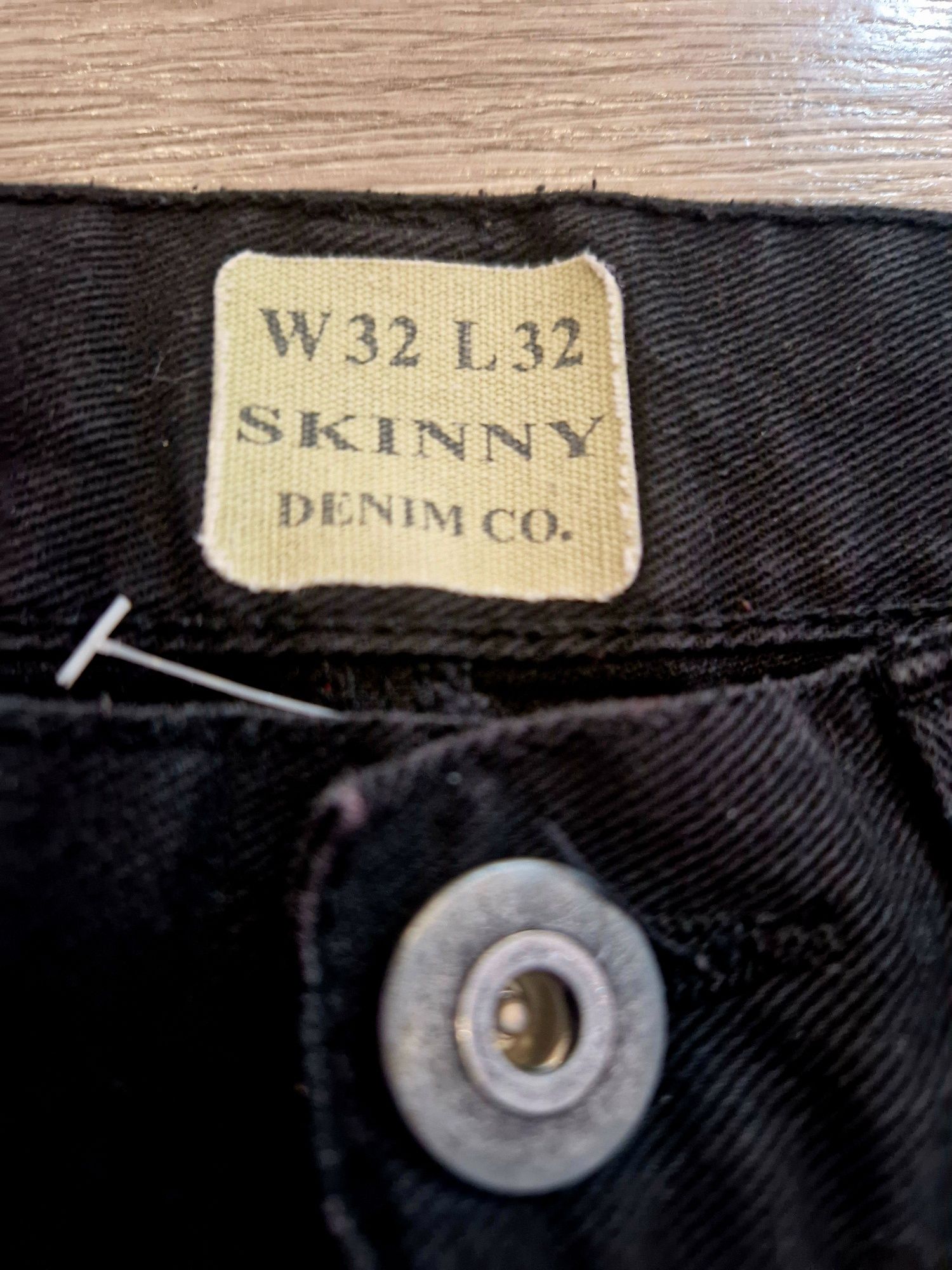 Spodnie męskie czarne W32 L32