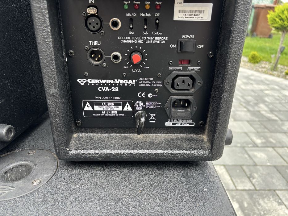 Cerwin Vega Cva 28 Cva 118 bas aktywny