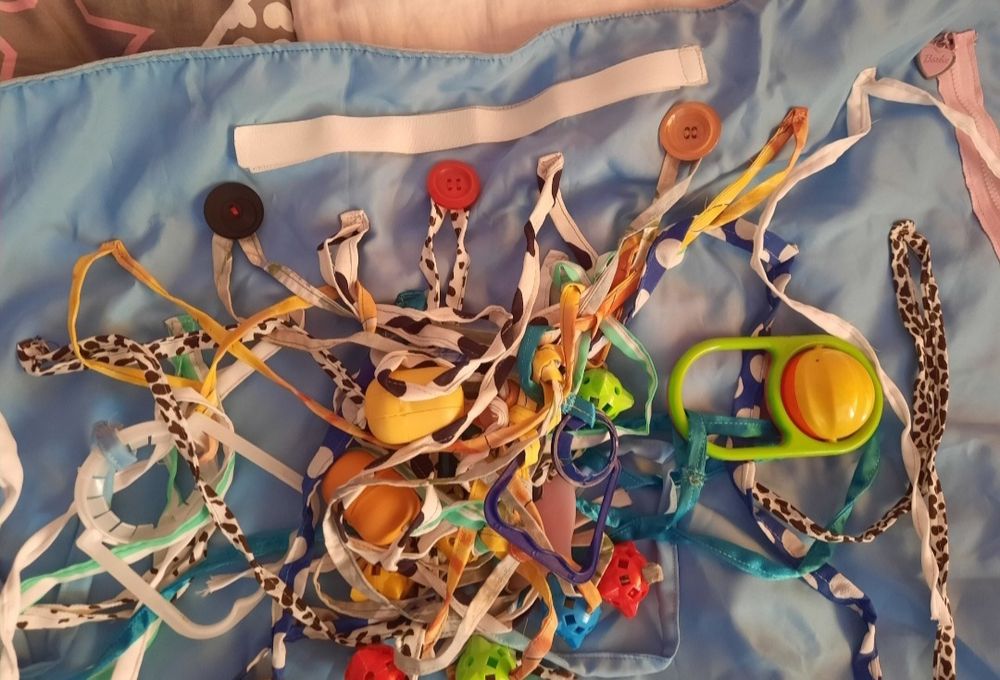 Розвиваючий коврик + кораблики, бізіборд, сортер, іграшка