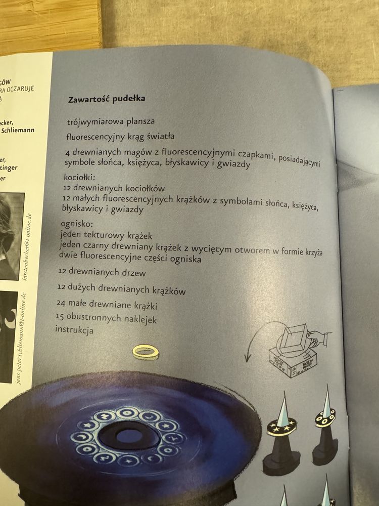 Noc magów gra planszowa
