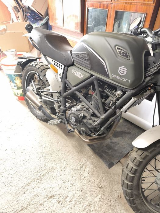 Продам мотоцикл Geon scrambler