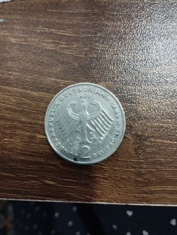 Deutsche mark 2 монета 1976