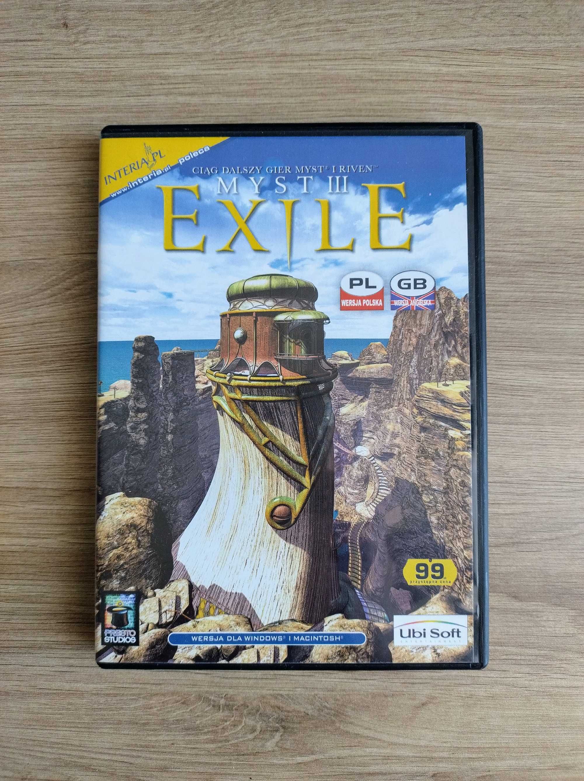 Myst III Exile PL, Edycja Premierowa, gra PC