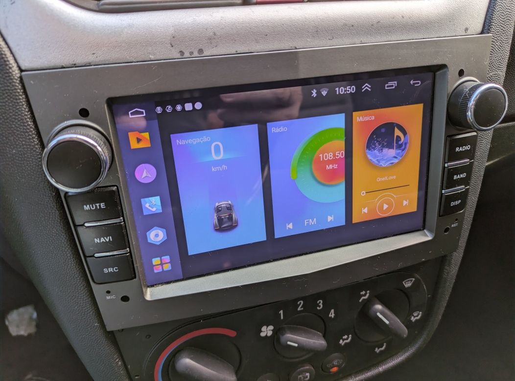 Rádio Android 2Din Opel