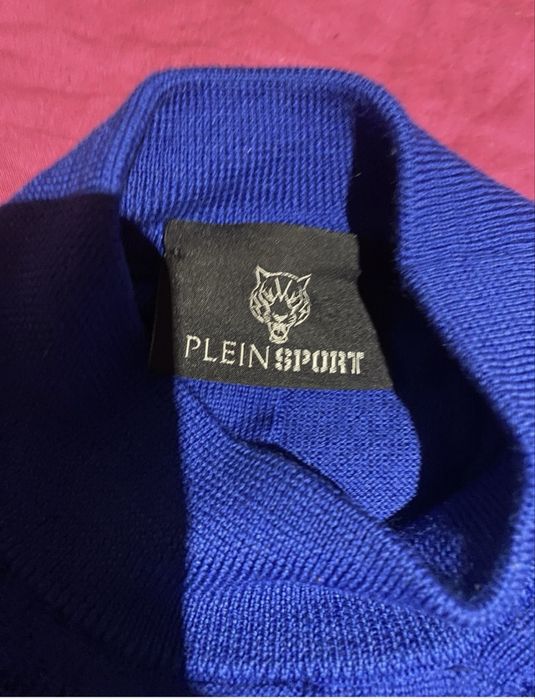 Свитер кофта реглан S Philipp Plein merinos меринос