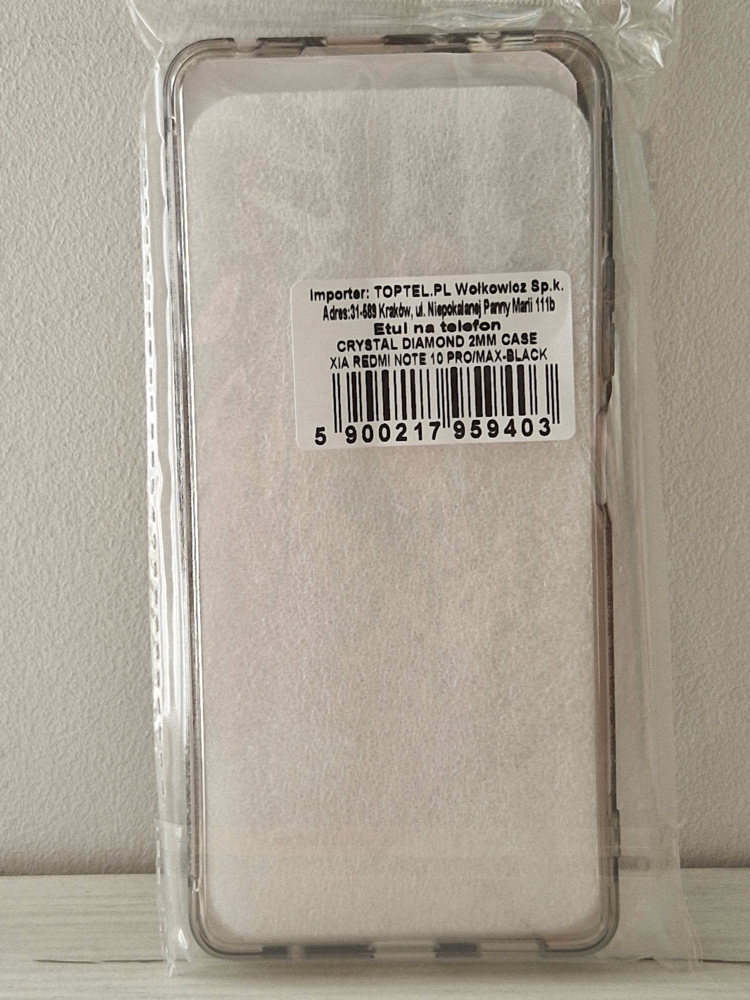 Crystal Diamond 2mm Case do Xiaomi Redmi Note 10 Pro/Note 10 Pro Max