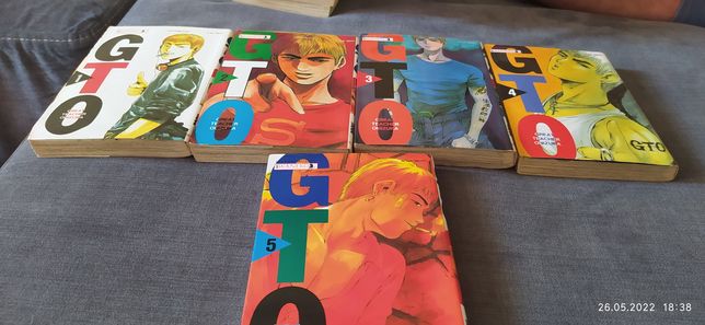 GTO świetna manga tomy 1-5