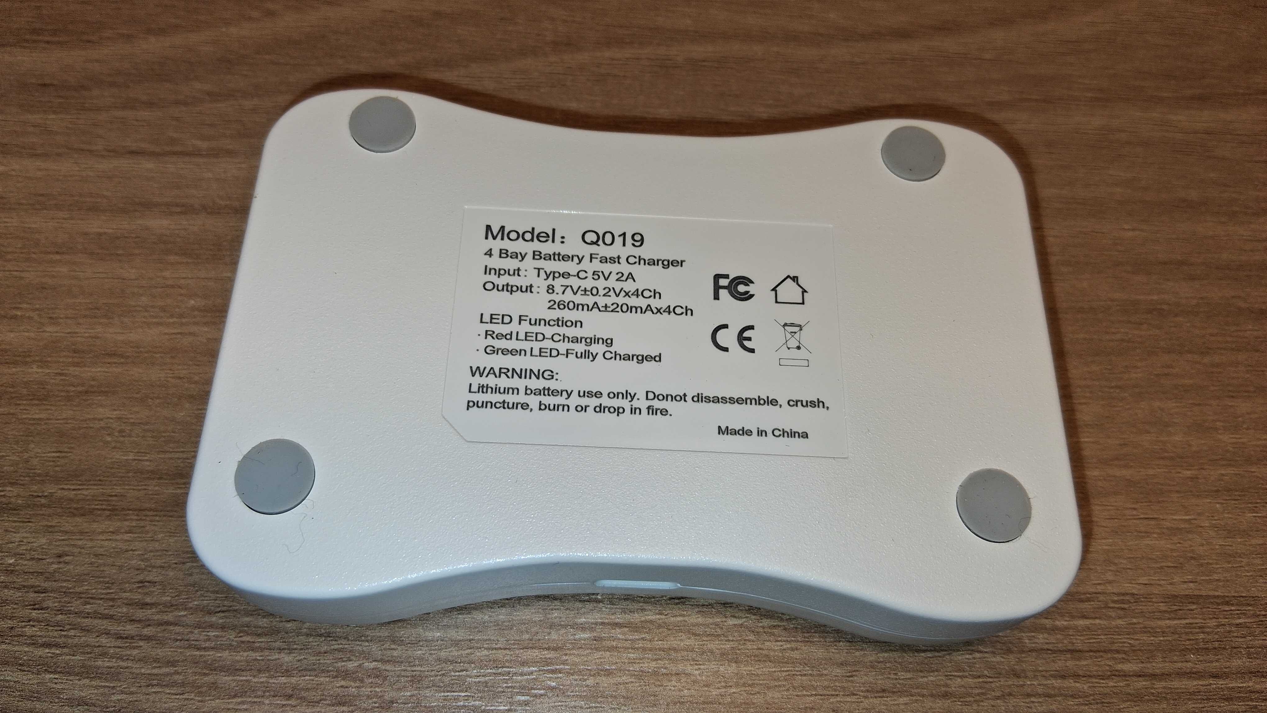 Zestaw Hixon 3× Akumulator 9V + Ładowarka USB Typ C