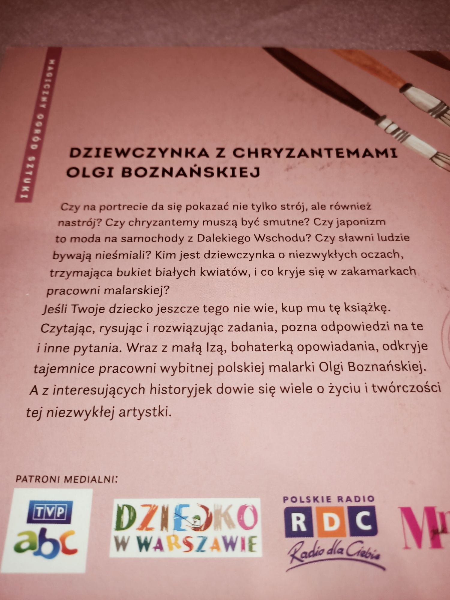 Dziewczynka z chryzantemami Olgi Boznańskiej Dobrowolska-Kierył