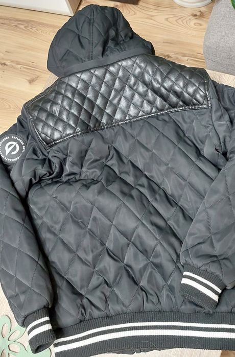 Męska młodzieżowa kurtka zimowa bomberka SMOG r.S