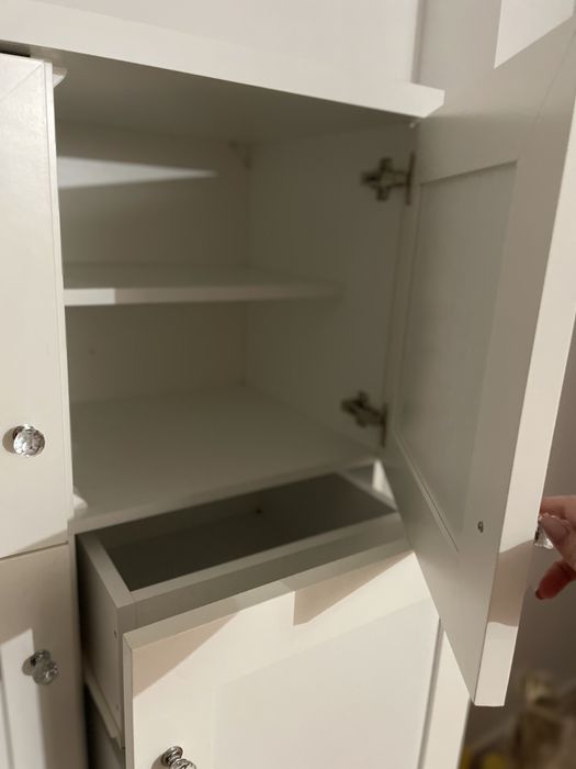 Komoda biala glamour