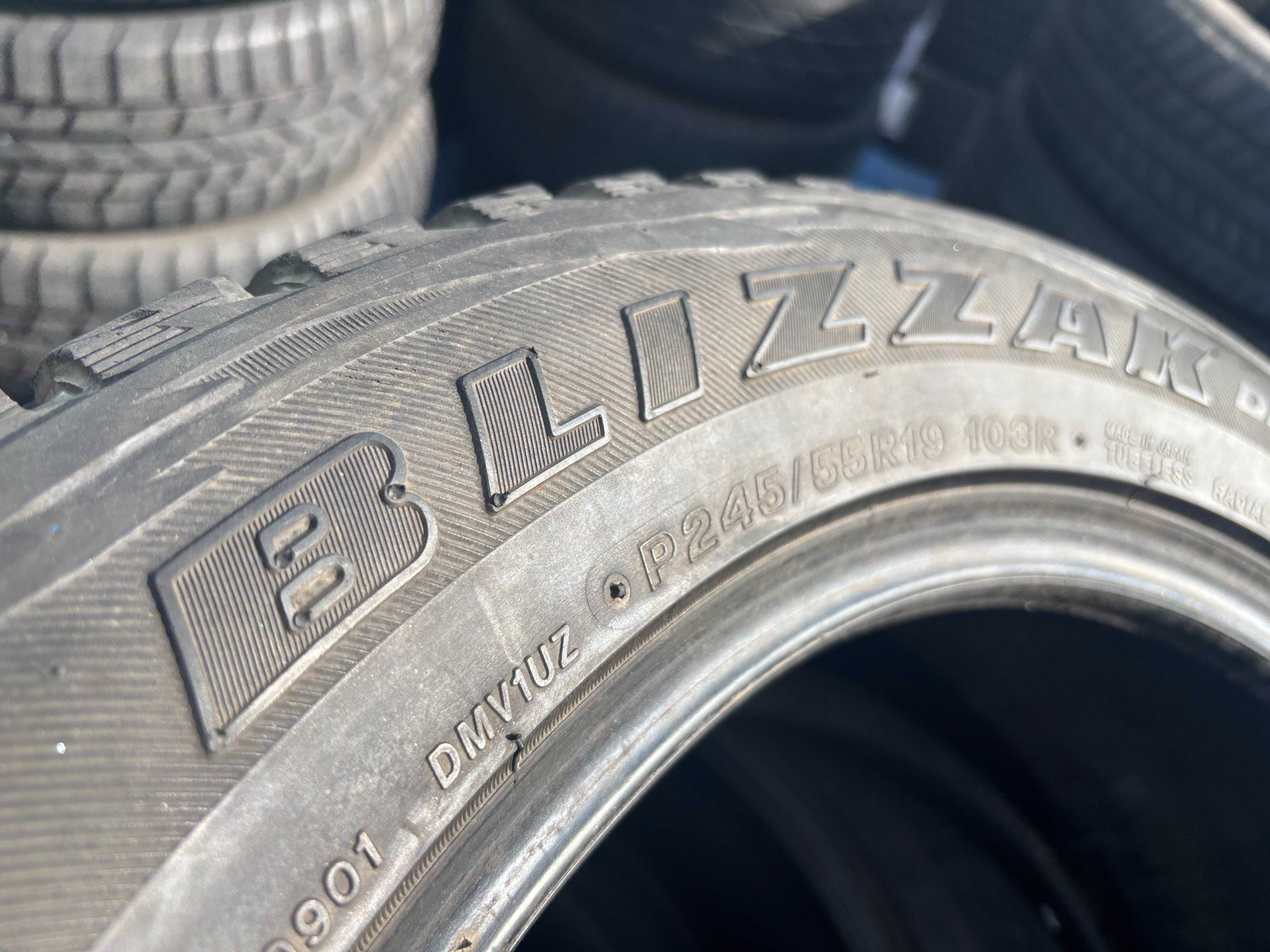 245-55-R19 BRIDGESTONE комплект 4 штуки  резины GERMANY 2022