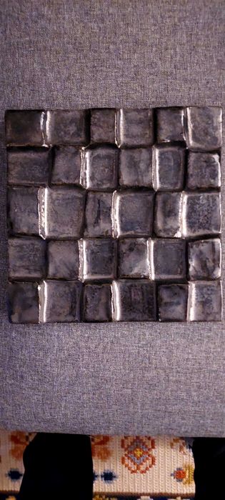 Azulejo grande Bela Silva viuva lamego assinado