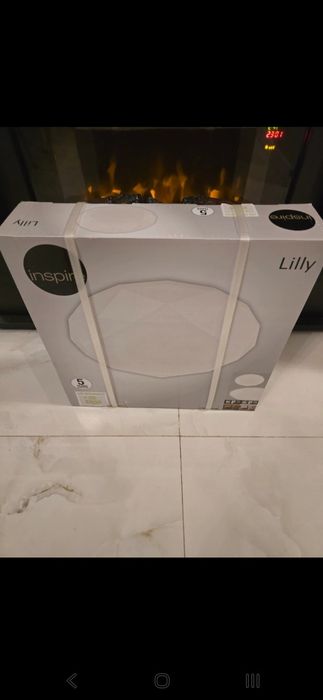 Inspire Lilly 79738 – plafon LED 2 poziomy jasności + efekt „STAR”