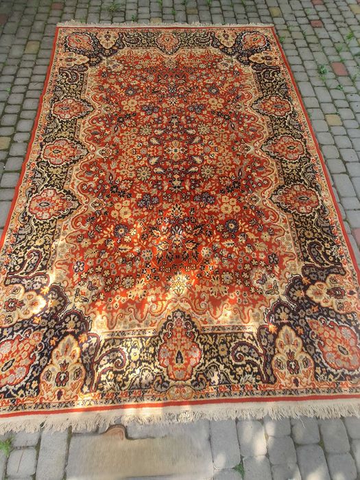 Килим вовняний вінтажний Іран 1977 року ручної роботи високої якості