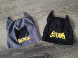 Nowy Zestaw dwóch czapek Czarna i szara , rozmiar 56, Batman