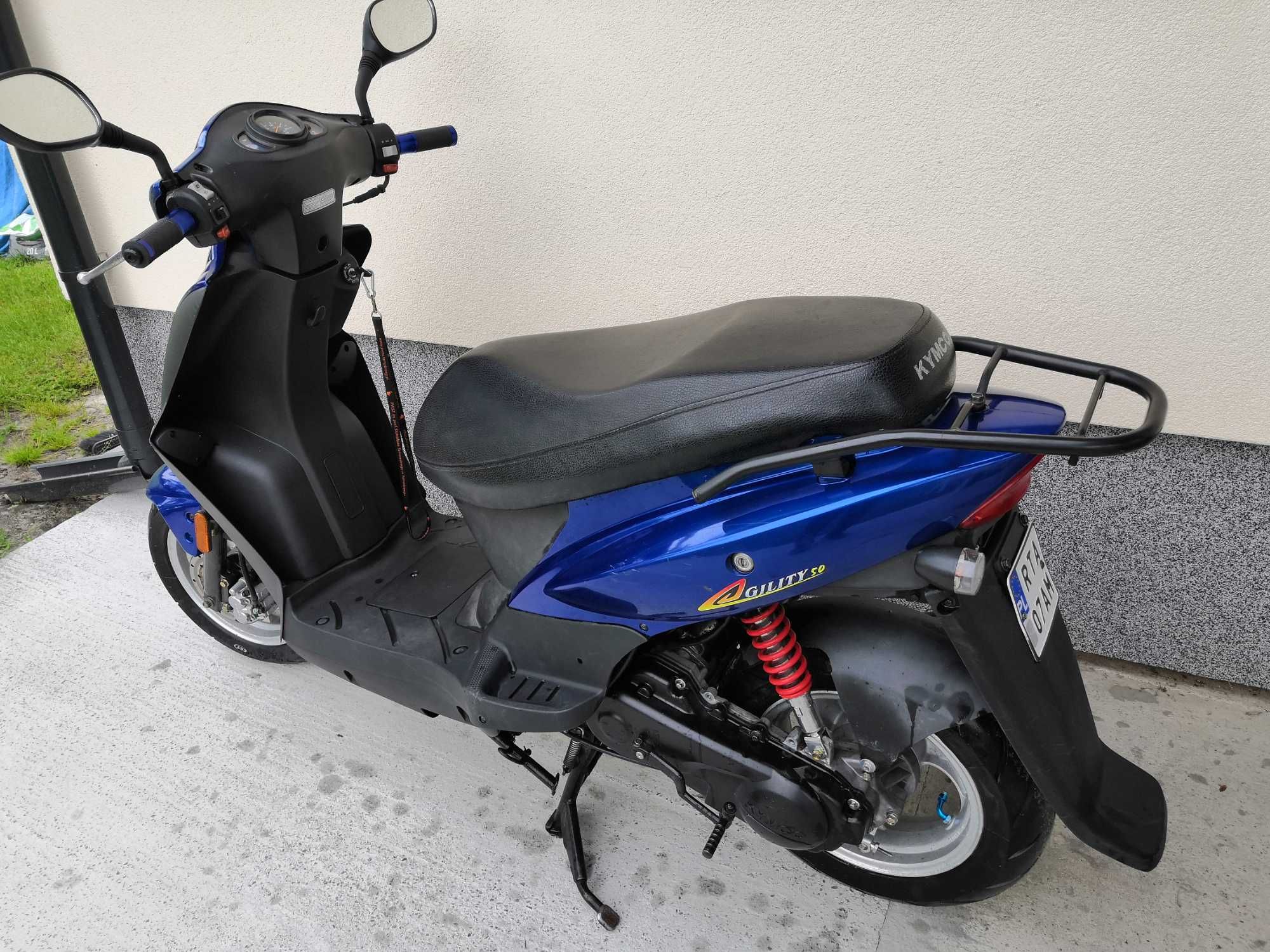 Kymco Agility Tuning 80ccm Przelot 82km/h