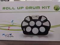Барабани електронні портативні, roll up drum kit