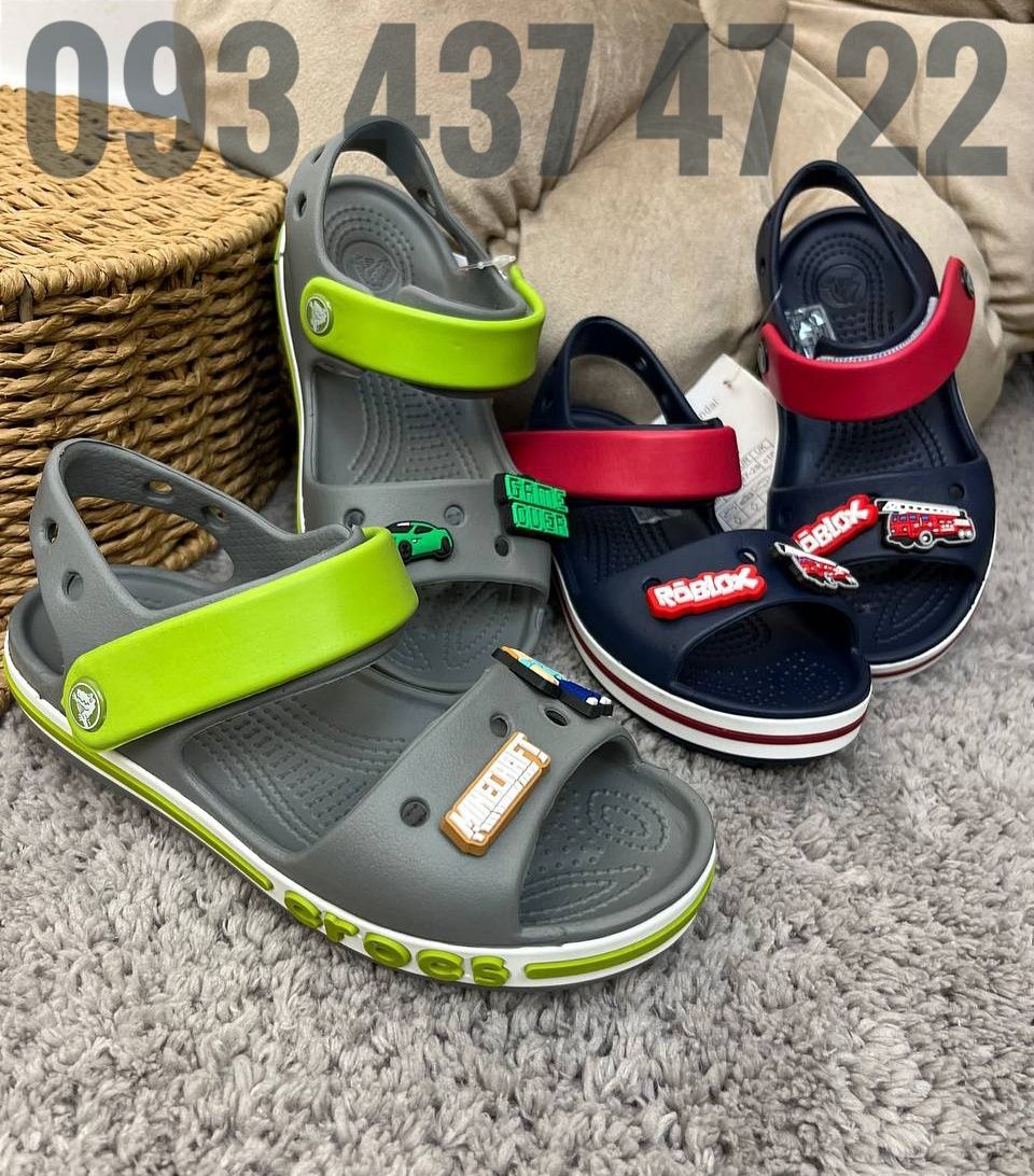 Дитячі сандалі Crocs Sandal Kids Bayaband Crocband Супер ціна