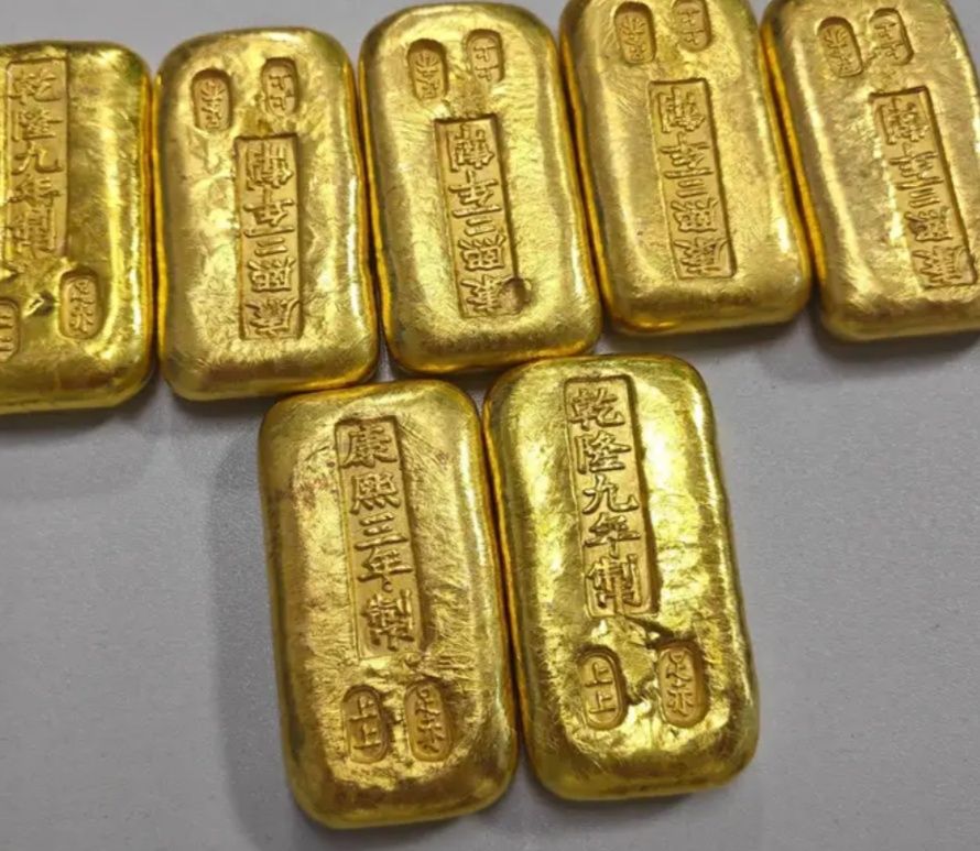 Sztabka kolekcjonerska imitacja złotej sztabki 120g gold bar 999 sztab