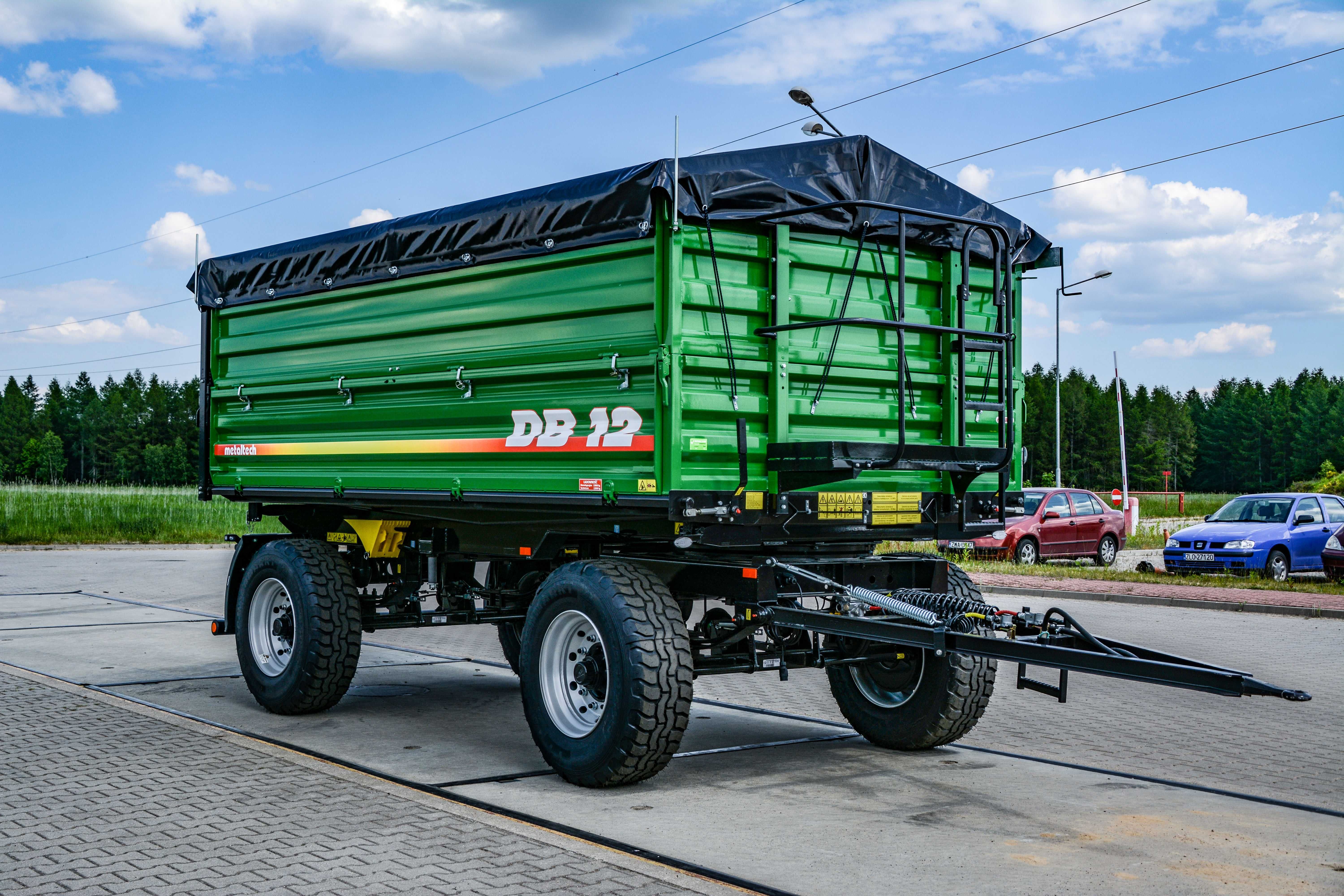 Przyczepa rolnicza wywrotka METAL-TECH DB 12 Ton