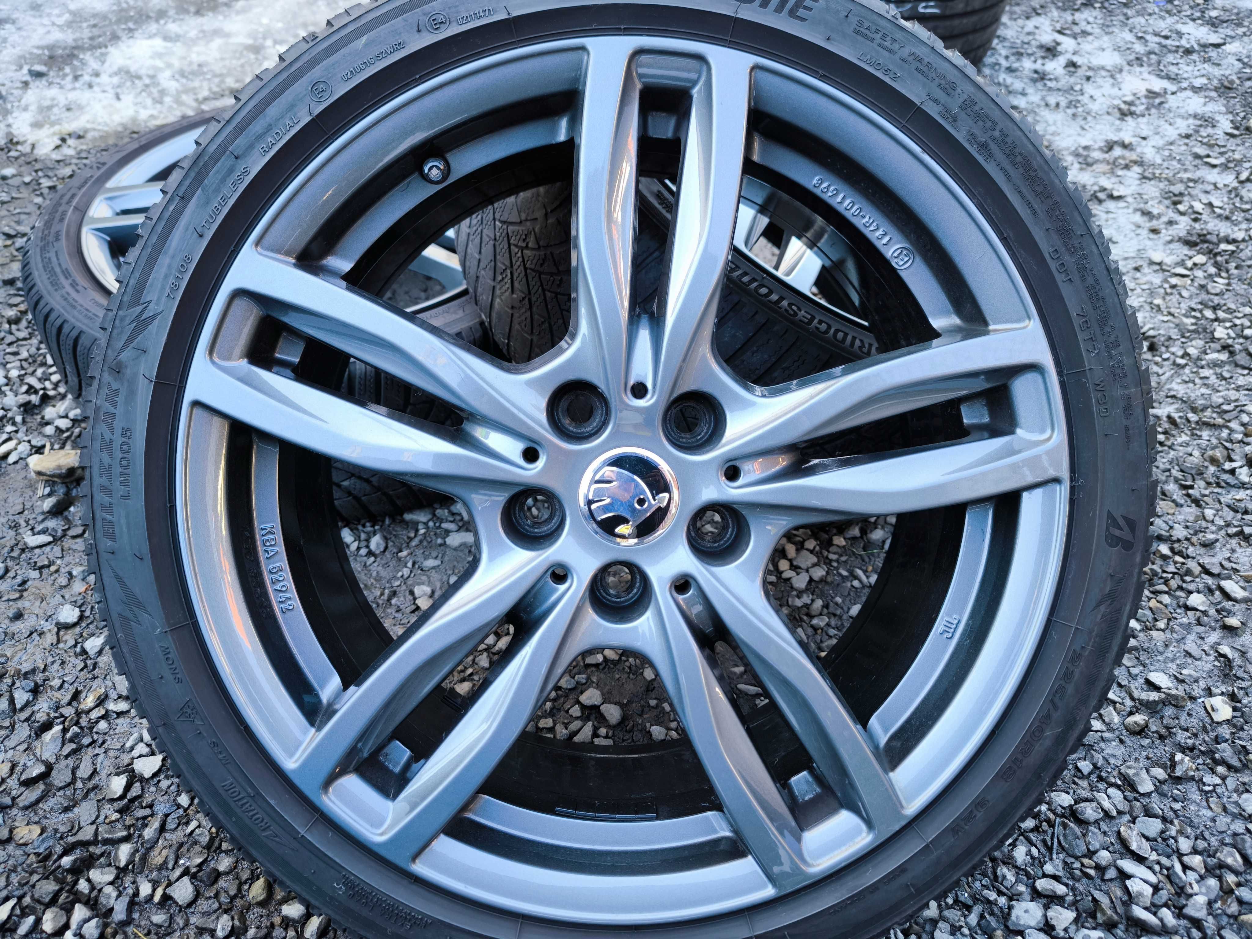 Koła Audi VW Seat Skoda Mercedes BMW 18 cali 5x112 ET51 Opony 225/40