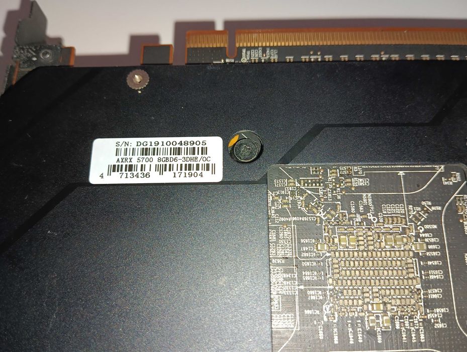 Видеокарта игровая Radeon AXRX 5700 8GBD6-3DHE/OC