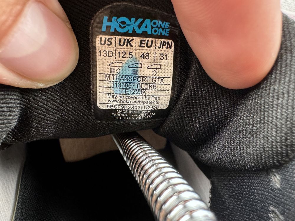 Кроссовки Hoka One One Transport GORE-TEX / Розмір 48