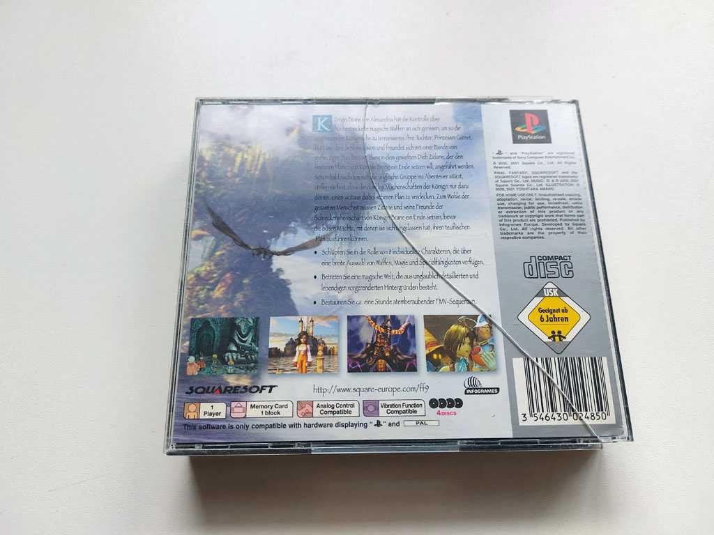 Final Fantasy IX - PlayStation 1 - PSX - PS One - PS1