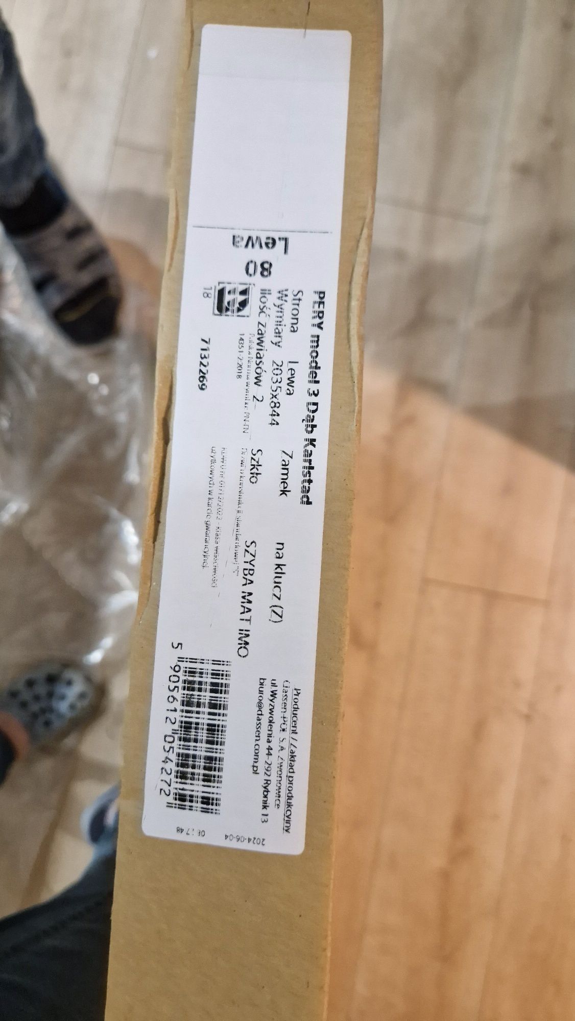 Nowe drzwi 80 lewe
