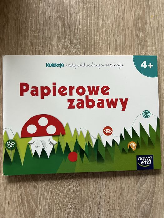 Karty pracy 4-latek, Nowa Era, Papierowe zabawy