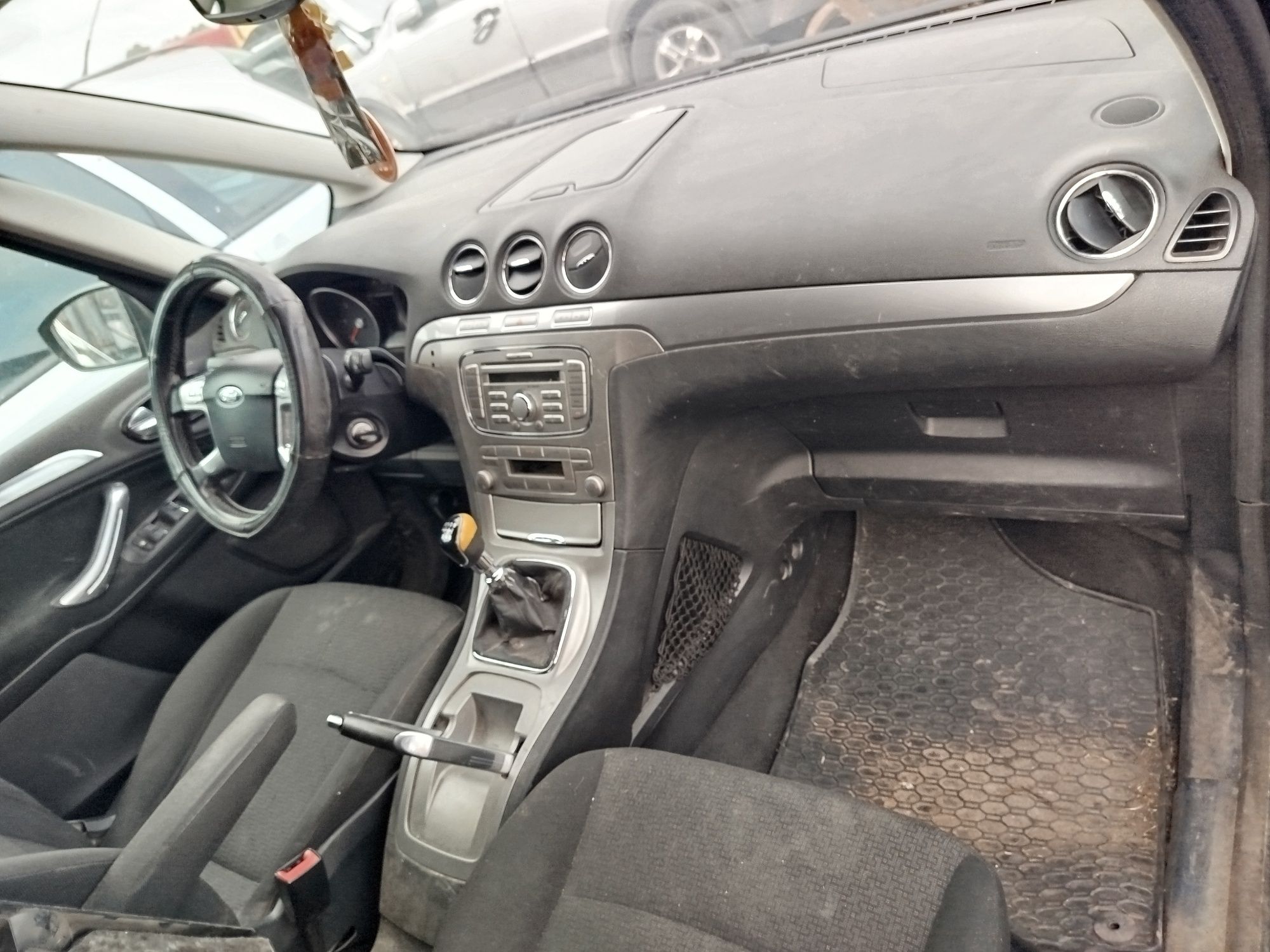 Ford Galaxy MK3 S Max deska rozdzielcza kokpit airbag  pasy wysyłka