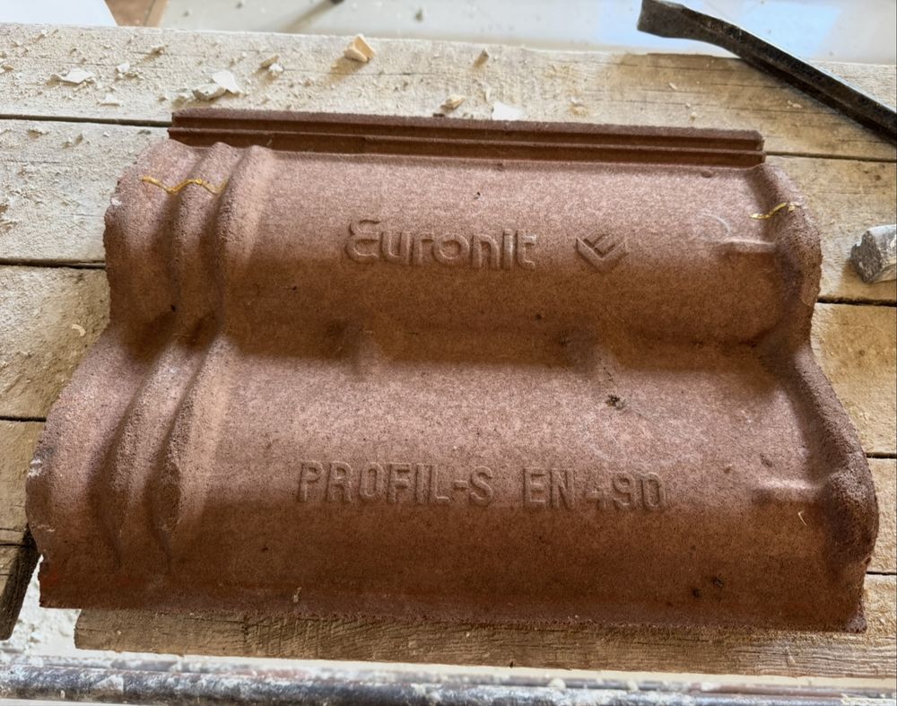 Okazja Dachówka betonowa euronit / IBF 308 kolor ceglany