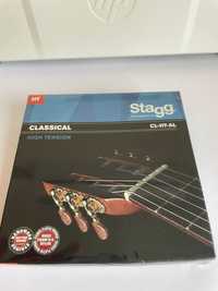 Stagg CL-HT_AL Conjunto cordas guitarra nylon (tensão alta) - 2 unidad
