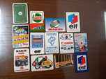 Calendários antigos temática automobilia castrol shell elf mabor