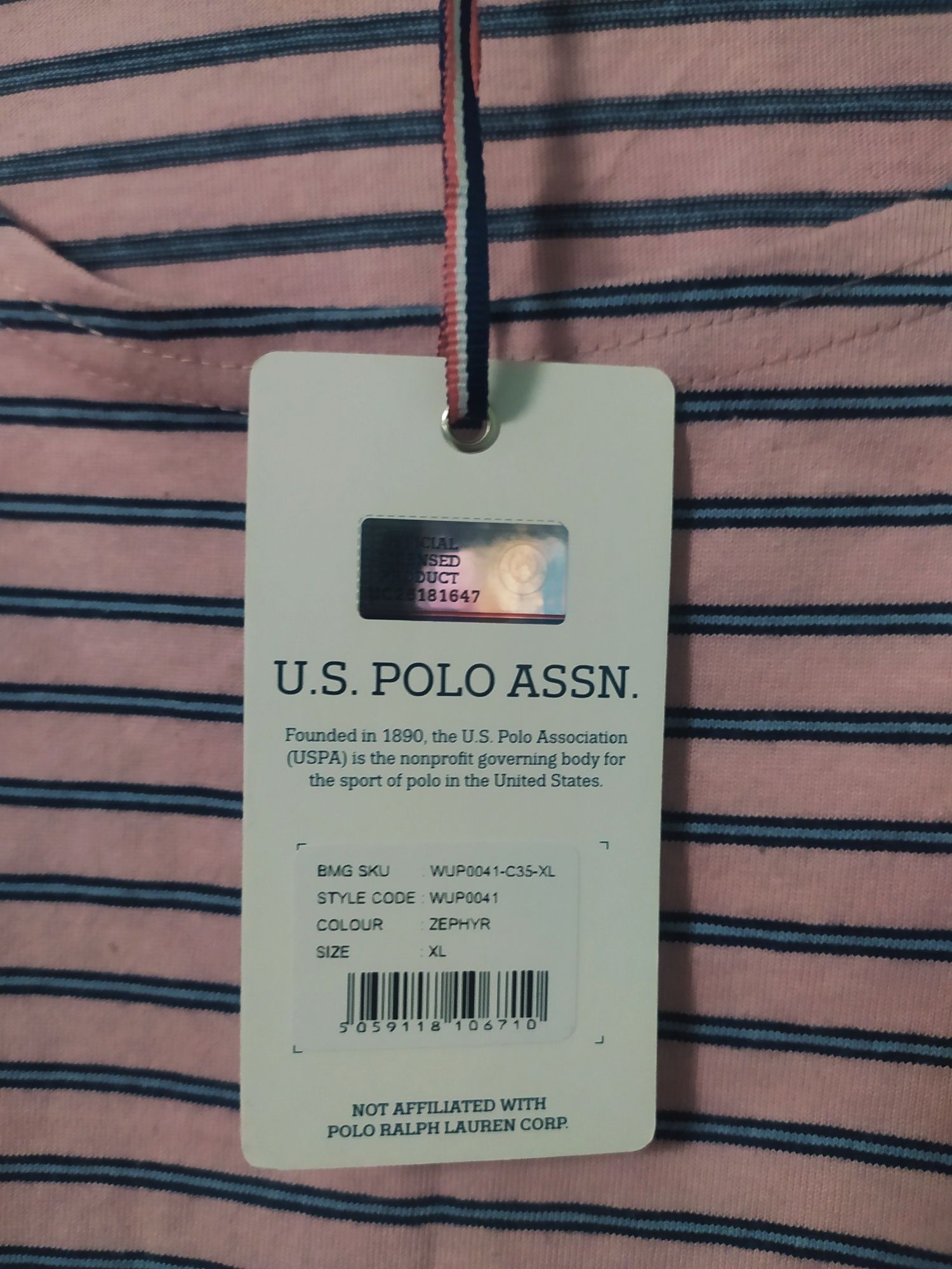 Лонгслив  U.S. POLO ASSN. р 56