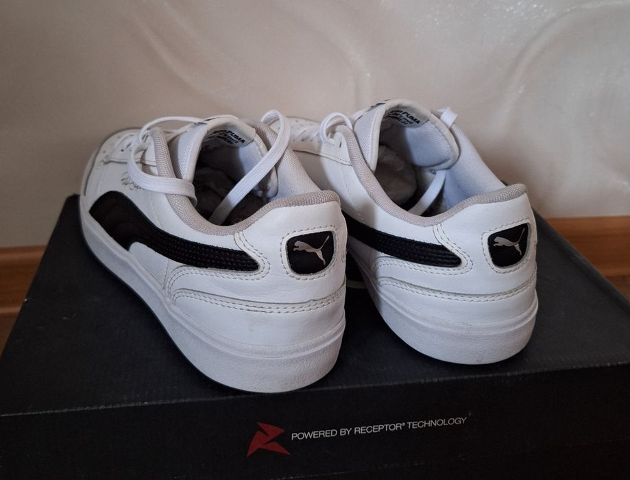 Кроссовки Puma Ralph Sampson. Кроссовки белые мужские. Кеды, кожаные