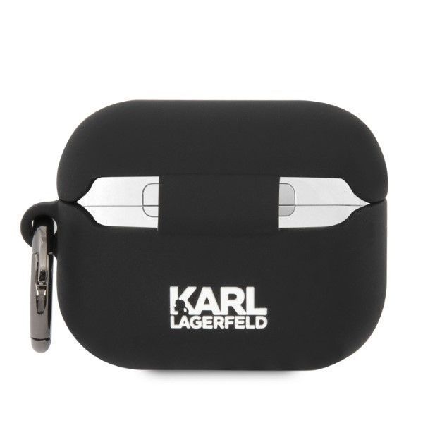 Etui na AirPods Pro Karl Lagerfeld Choupette Head - Czarny