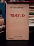 François Mauriac - Préséances