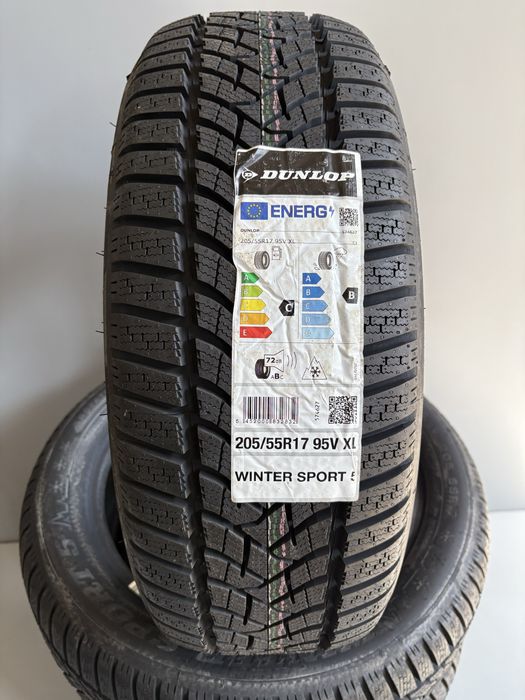 205/55 R17 95V XL Зимові шини Dunlop Winter Sport 5 колеса резина