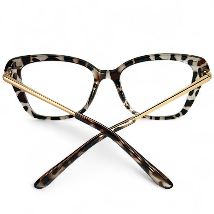 Okulary Zerówki Blue Light Nakładka Polaryzacyjna Damskie Etui TR90