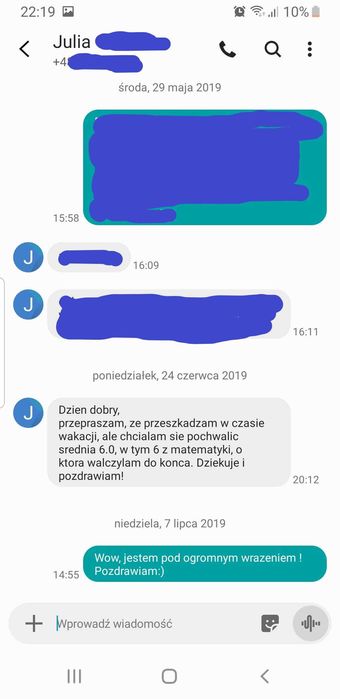 Naucz się ze mną matematyki i zaskocz swoją nauczycielkę! Online.