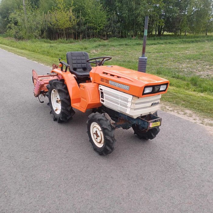 Traktor traktorek ogrodowy KUBOTA B1400 4x4 ZESTAW