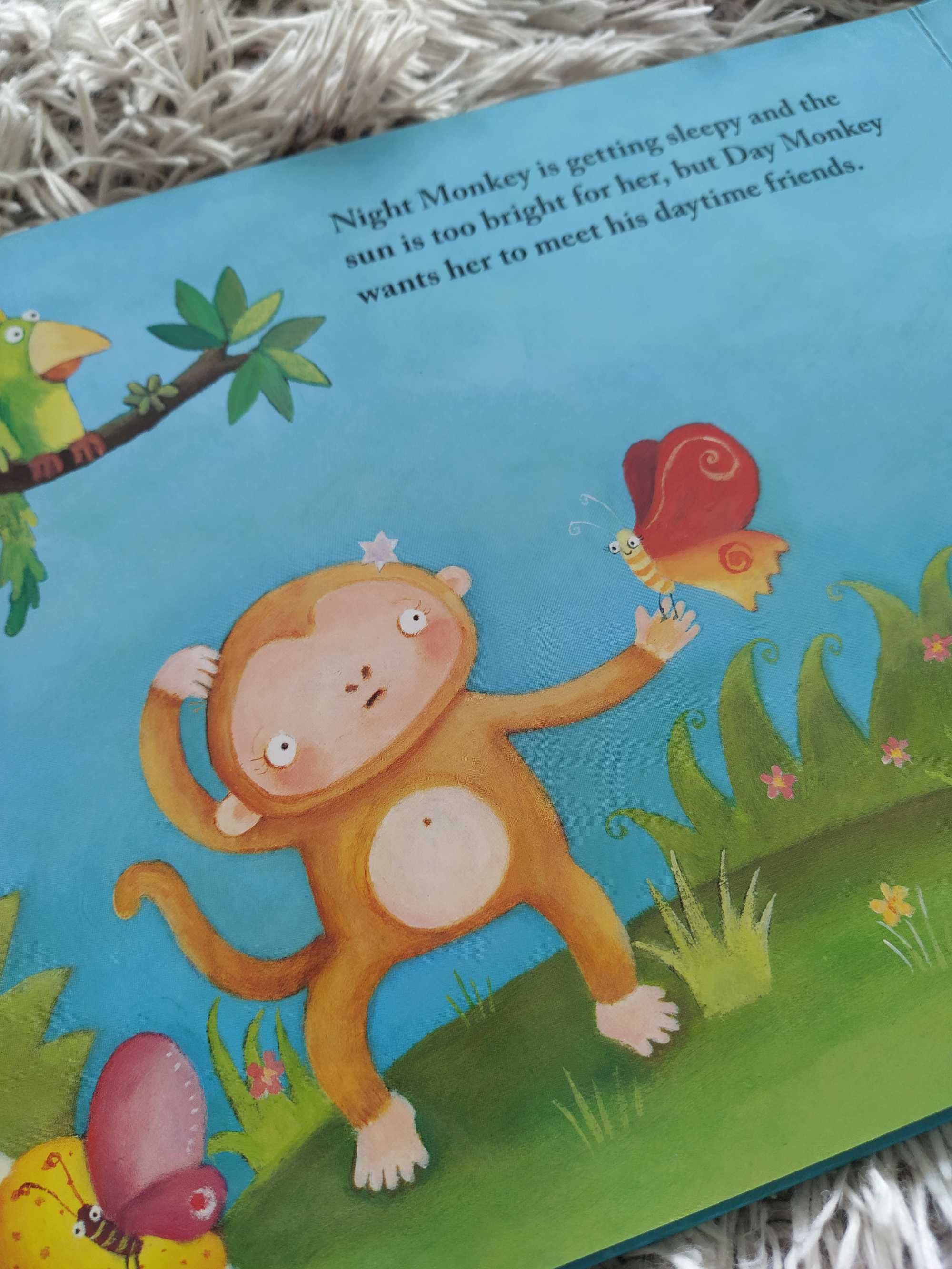 Магнитная книга на английском Night Monkey Day Monkey Magnet Book