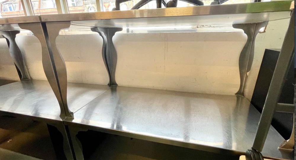 Stół aluminium / stal nierdzewna