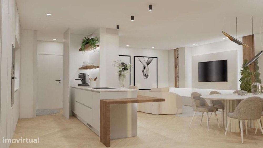 Apartamento T3 com garagem em zona dos Olivais, Coimbra